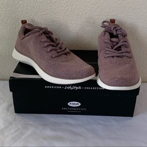 Dr Scholls Freestep Hydrangea Wool Fabric 10 pink